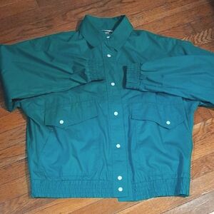 Koret Turquoise Button-Up Top